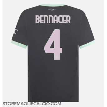 AC Milan Ismael Bennacer #4 Maglia Gara Terza Repliche 2024-25